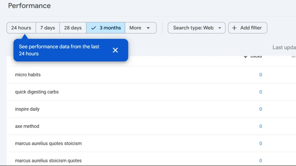 Optimizing Pages Using GSC